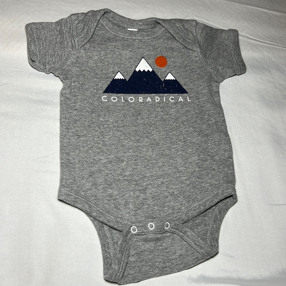 “Coloradical” Print Onesie - 12 Months
